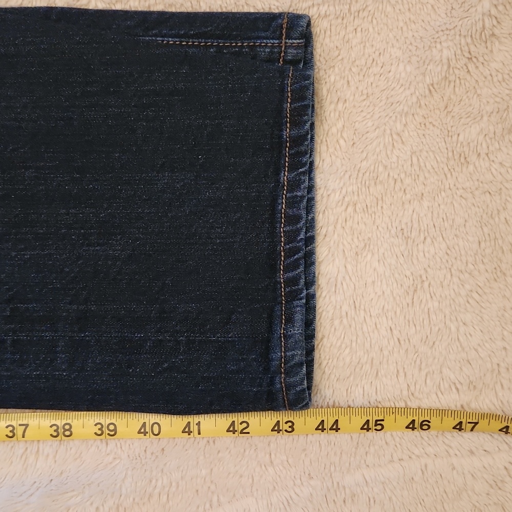 Jean Melissa McCarthy Seven7 - Coupe Girlfriend, Taille 18, Délavage Foncé, Neuf Avec étiquette